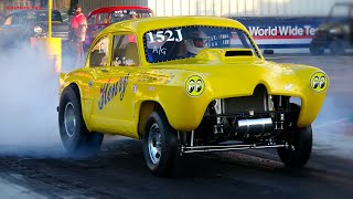 Old School Drag Racing Gassers From Early to Mid 60s [upl. by Trebmal]