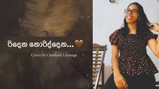 Ridena Noriddenaරිදෙන නොරිද්දෙන Cover  Chathuni Liyanage [upl. by Aramo]