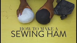 How to MAKE a TAILORS HAMSEWING HAMIRONING BALLNO SEW METHOD [upl. by Magdala]