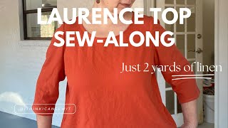 Laurence Top sew along [upl. by Arno]