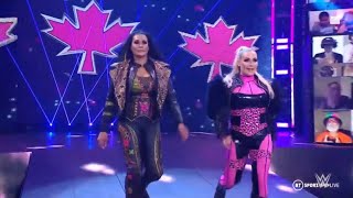 Natalya amp Tamina Entrance  Smackdown May 14 2021 [upl. by Isbel225]