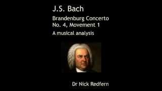 Bach Brandenburg Concerto 4 Movement 1 Analysis [upl. by Rubie]