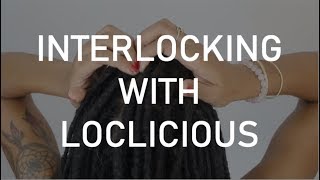 So I Interlocked My Locs and THIS Happened [upl. by Eelanaj]