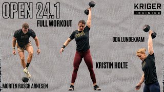 CROSSFIT OPEN 241 Kristin Holte SUB 6 MIN [upl. by Voe]