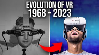 The Evolution of Virtual Reality VR 1968  2023 [upl. by Lynd]