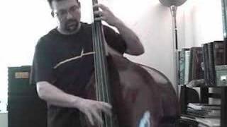 Upright bass right hand technique OLD BUT GOLD [upl. by Wimsatt]