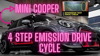 Mini Emissions Drive Cycle▶️ Mini Cooper Smog Test o2 Cat EVAP EGR Monitor Readiness [upl. by Namzed]