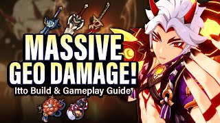 Updated ITTO GUIDE Best DPS Build Gameplay Tips Team Comps Showcase  Genshin Impact 27 [upl. by Eisor]