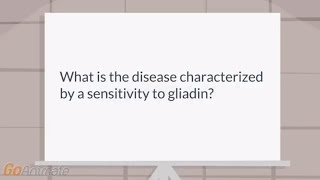 What disease is caused by sensitivity to gliadin [upl. by Dlaniger]