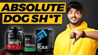 WORST amp BEST Fitness Supplements  Muscle Building And Fat Loss  Tamil [upl. by Niryt]