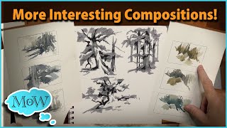 Discovering Great Compositions With Notan amp Shape Design Easy and Quick Process [upl. by Corrie]