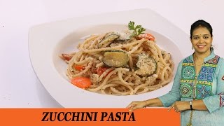 ZUCCHINI PASTA  Mrs Vahchef [upl. by Ardnaxila]