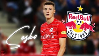 BENJAMIN ŠEŠKO • RB Salzburg • Fantastic Skills Dribbles Goals amp Assists • 2021 [upl. by Ahsiet]