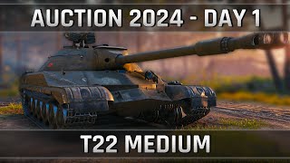 T22 Medium Worth it  World of Tanks Auction 2024 [upl. by Parthena347]