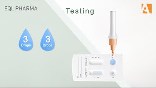 ALLTEST COVID19 Antigen amp Flu AB Combo Nasal Swab Test by EQL Pharma [upl. by Sekoorb206]