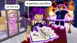 BARBIE 5 A DARK BARBIE 👩‍👩‍👧‍👧 Roblox Brookhaven 🏡 RP  Funny Moments [upl. by Feliza590]