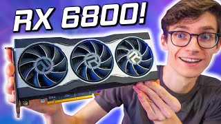 MY RX 6800 IS HERE 🥰  Unboxing vs RTX 3070 amp Size Comparison AMD Big Navi [upl. by Eelloh195]