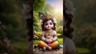 Shree Krishna govind hare murari he nath narayan vasudeva music [upl. by Suchta512]