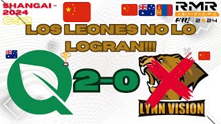 LYNN VISION NO LO LOGRA y FLYQUEST CLASIFICA AL MAJOR SHANGAI 2024 CS2 [upl. by Hairom]