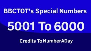 BBCTOTs Special Numbers 5001  6000 [upl. by Story]