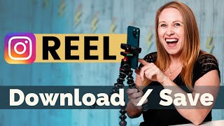 How to Download or Save a Instagram Reel With and Without Music [upl. by Nimajneb]