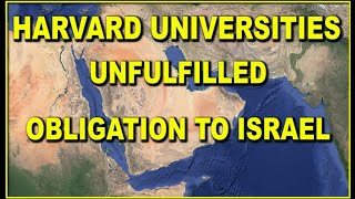 Harvard Universities Unfulfilled Obligation to Israel Palestine Gaza [upl. by Nrubua879]