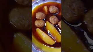 Sayra Ansari vlogs ♥️ 🥀 Kofte aloo ka salan yummy aur testi🍲😋👌viral shortvideo [upl. by Tsyhtema]