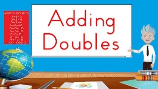 Adding Doubles  Fun Math Song For Kids  Jack Hartmann [upl. by Laughry338]