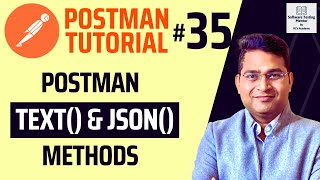 Postman Tutorial 35  Postman TEXT and JSON Methods [upl. by Iramohs]