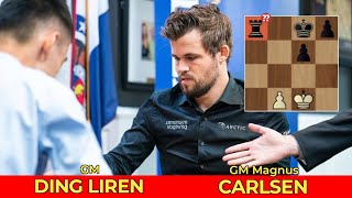 Ding Liren vs Magnus Carlsen  Blitz Chess [upl. by Howes135]