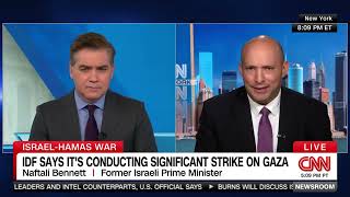 Bennett on CNN Who are you demonstrating for For Hamas rapists amp murderers Do you support that [upl. by Higbee548]