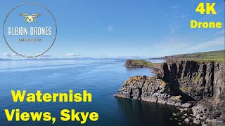 Hebridean Views Waternish Peninsula Skye  DJI AIR3 4K skye waternish hebrides minch [upl. by Faber413]