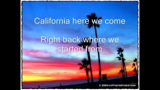 california  phantom planet with lyrics [upl. by Nefen778]