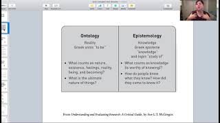 Defining Ontology and Epistemology [upl. by Sudhir890]