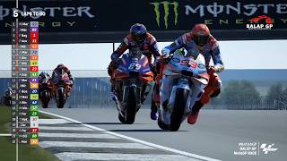 Full Race MotoGP Silverstone Inggris 2024 Highlights BritishGP MotoGP 24 British GP Inggris [upl. by Edlihtam826]