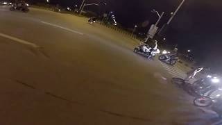 Horrible Bike accident in DHA Lahore last night due to over speeding [upl. by Adnarom]