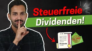 Steuerfreie Dividenden Bei diesen Aktien fällt keine Steuer auf die Dividenden an [upl. by Adnaw265]