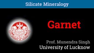 Garnet  Silicate Mineralogy 310 [upl. by Agostino358]