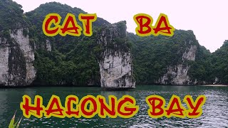 CAT BA  HALONG BAYUNA DE LAS 7 MARAVILLAS NATURALES DEL MUNDO  VIETNAM 🇻🇳🇻🇳 [upl. by Ilatan]