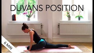 Yogapositioner för nybörjare  Duvans position  Annas yoga studio [upl. by Lizabeth899]