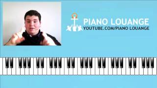 Comment transposer un chant  PIANO LOUANGE [upl. by Edris]