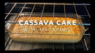 Special Cassava Cake with Macapuno [upl. by Fanchan]