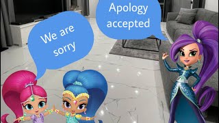 Shimmer and Shine apologizes to ZetaUngrounded Disowned [upl. by Clemen371]