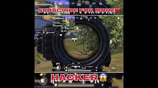 Hacker caught 😱pubgmobile pubgreels pubgshortvideo bgmireel bgmi bgmishorts [upl. by Ethyl]