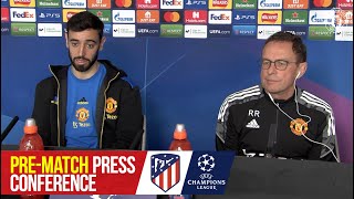 PreMatch Press Conference  Atletico Madrid v Manchester United  UEFA Champions League [upl. by Esir]