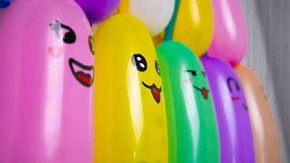 Fluffy Slime with Cute Balloons Slime Video  Colorful Balloon ASMR VIDEO Ep 217 [upl. by Iormina]