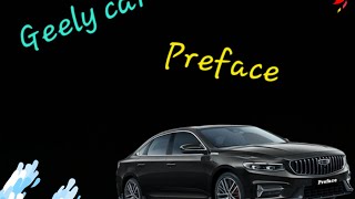 Geely Preface lightening12strike Geely cars [upl. by Baillieu]