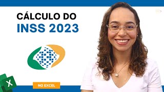 Calculando o INSS 2023 no Excel [upl. by Hansel]