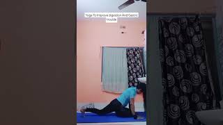 stretching and yoga To Improve digestion And Gastric trouble shorts [upl. by Mariquilla]