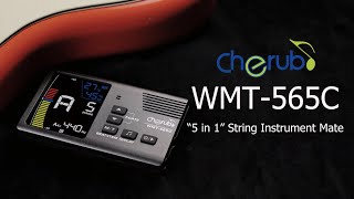 Introducing Cherub WMT565C quot5in1quot String Instrument Mate [upl. by Karlie]